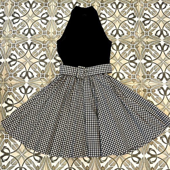 Vintage 1990s Rockabilly Dress - Picture 1 of 5